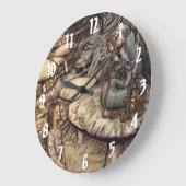 Alice & de Caterstone Arthur Rackham Wall Clock Grote Klok (Hoek)