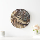 Alice & de Caterstone Arthur Rackham Wall Clock Grote Klok (Huis)