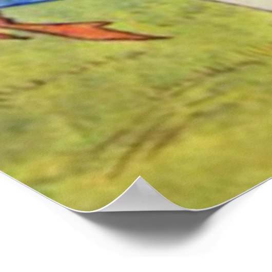 Alice & de Duchess Volledige Kleur Poster (Hoek)