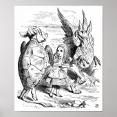 Alice, de Griffin en de Mock Turtle Dance Poster (Voorkant)