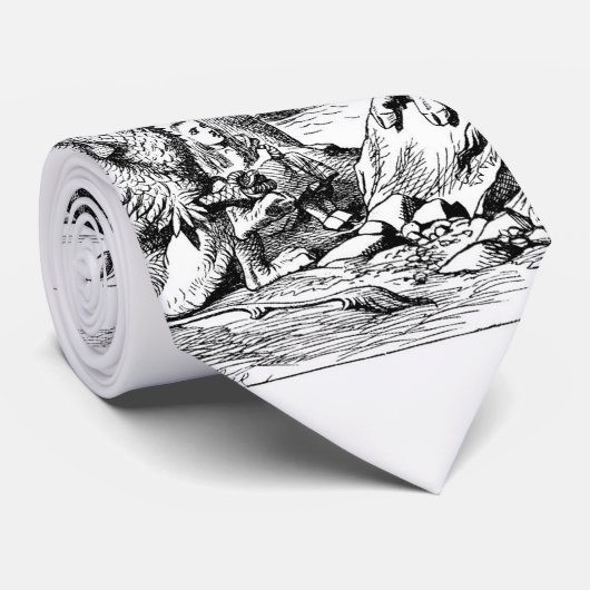 Alice, de Griffin en de Mock Turtle Stropdas (Opgerold)