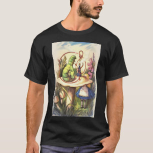 Alice De Hookah Rokende Rups - Alice In W T-shirt