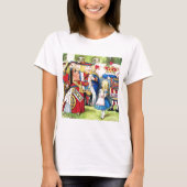 ALICE & DE KONINGIN VAN HARTEN IN WONDERLAND T-SHIRT (Voorkant)