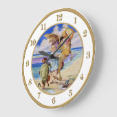 Alice, de Mock Turtle en de Griffin Grote Klok (Hoek)