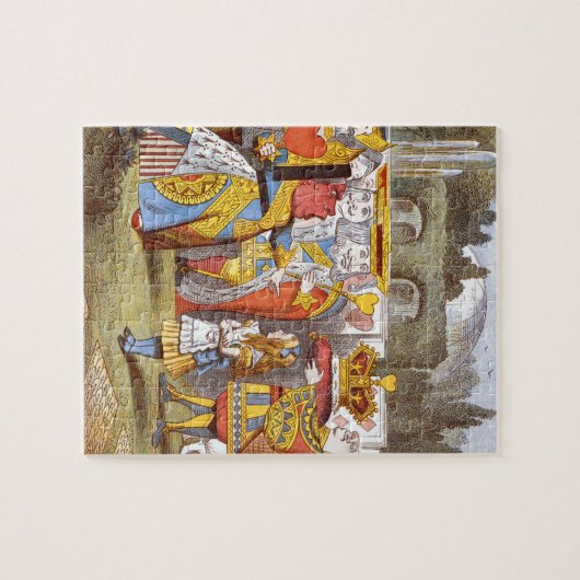 Alice & de Queen Puzzle Legpuzzel (Horizontaal)
