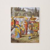 Alice & de Queen Puzzle Legpuzzel (Verticaal)