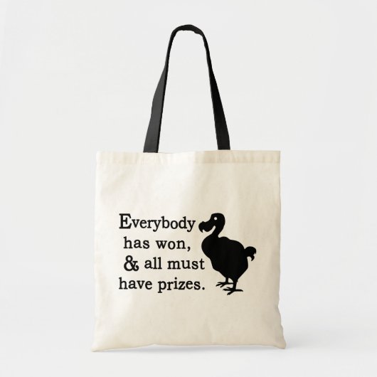 Alice Dodo Iedereen Heeft Gewonnen Tote Bag (Voorkant)