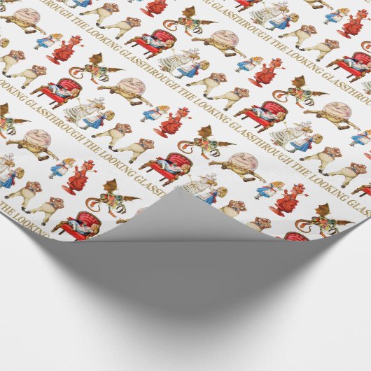 Alice door het kijkglas cadeaupapier (Hoek)