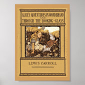 Alice door het kijkglas poster (Voorkant)
