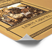 Alice door het kijkglas poster (Hoek)