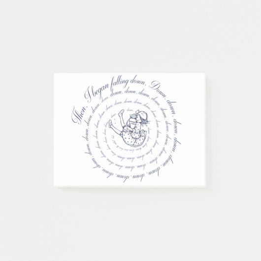 Alice Down The Rabbit Hole Post-it® Notes (Voorkant)