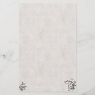 Alice Down The Rabbit Hole Stationery Briefpapier