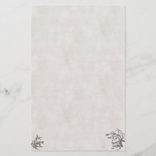 Alice Down The Rabbit Hole Stationery Briefpapier (Voorkant)