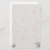 Alice Down The Rabbit Hole Stationery Briefpapier (Voorkant / Achterkant)