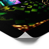 Alice Down the Rabbit Poster (Hoek)