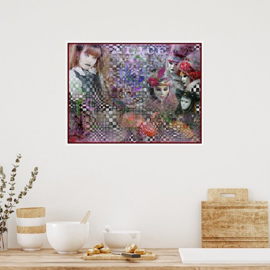 Alice Dreams in Color Poster (Keuken)