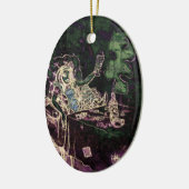 Alice Drink Absinthe Now Keramisch Ornament (Links)