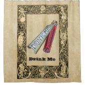 Alice - Drink me 1865 Douchegordijn (Voorkant)
