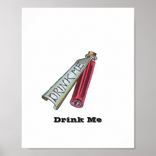 Alice - Drink Me 1865 Poster (Voorkant)