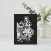  Alice Drink me Briefkaart (Staand voorkant)