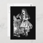  Alice Drink me Briefkaart (Voorkant / Achterkant)