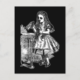  Alice Drink me Briefkaart