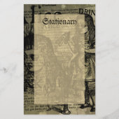 Alice Drink me Collage Briefpapier (Voorkant)