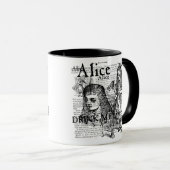 Alice Drink me Collage Mok (Voorkant rechts)