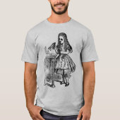 Alice Drink me T-shirt (Voorkant)