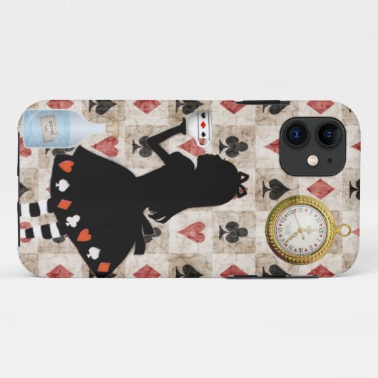 Alice Drink Tea Case-Mate iPhone Case (Achterkant (horizontaal))