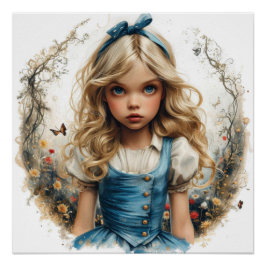 Alice' Dromerige Genot: Wonderland Waanzin Perfect Poster