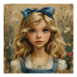 Alice' Dromerige Odyssee: Wonderland Wonderlijkhei Perfect Poster