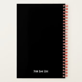  Alice droomt van Wonderland Notitieboek (Achterkant)