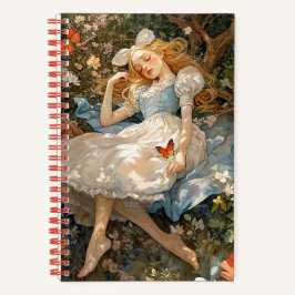  Alice droomt van Wonderland Notitieboek