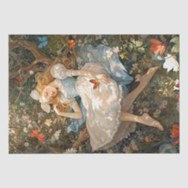 Alice droomt van Wonderland Tissuepapier