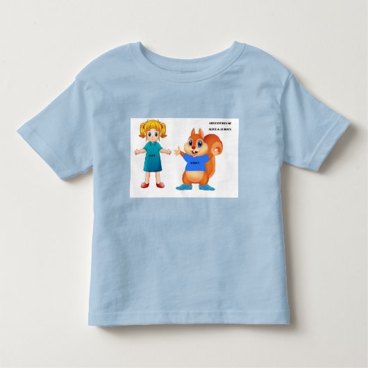 Alice en Aurovy Theme Kinder Shirts (Voorkant)
