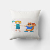 Alice en Aurovy Theme Kussen (Achterkant)