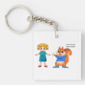 Alice en Aurovy Theme Sleutelhanger (voorkant)