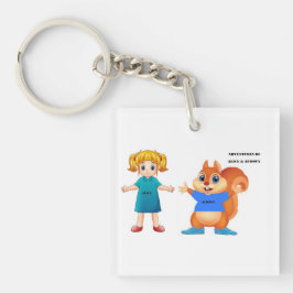 Alice en Aurovy Theme Sleutelhanger