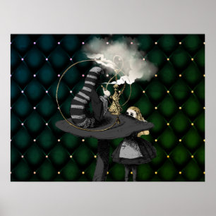 Alice en Caterstyle Wonderland Poster