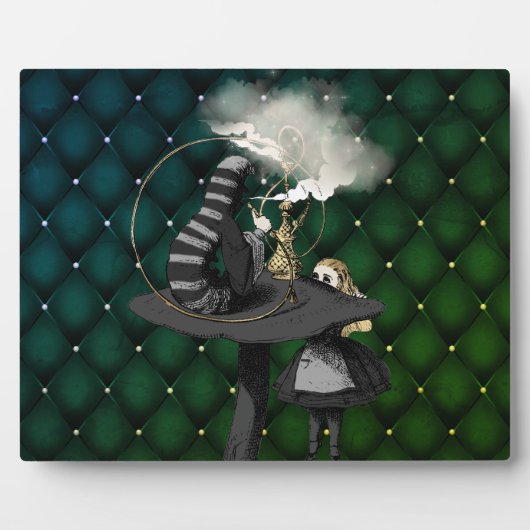 Alice en Caterstyle Wonderland Tabletop Fotoplaat (Voorkant)