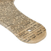 Alice en Cheshire Cat Quote Dictionary Art Snijplank (Hoek)