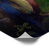 Alice en de Bosch Birds ART PRINT Wonderland (Hoek)