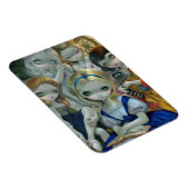 "Alice en de Bouguereau Prinsessen" Flex Magnet Magneet (Rechterzijde)