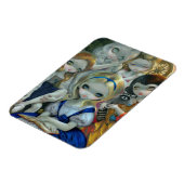 "Alice en de Bouguereau Prinsessen" Flex Magnet Magneet (Linkerzijde)