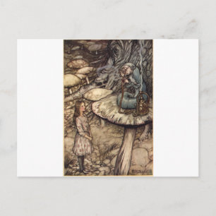Alice en de Caterpijler Briefkaart