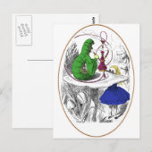 Alice en de Caterpijler Briefkaart (Voorkant / Achterkant)