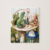 Alice en de Caterpijler in Wonderland Legpuzzel (Verticaal)