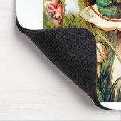 Alice en de Caterpijler in Wonderland Muismat (Hoek)