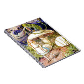 Alice en de Caterpijler in Wonderland Notitieboek (Rechterzijde)